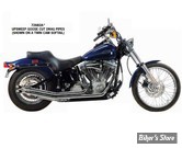 ECHAPPEMENT PAUGHCO - SOFTAIL 86/06 - UPSWEEP "S" STYLE DRAG PIPE - DRAG PIPE GOOSE - CHROME - 726B2A