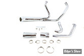 - ECHAPPEMENT - V-TWIN / Wyatt Gatling - SOFTAIL 86/06 - Cyclone 1-3/4" 2 into 1 Exhaust Header Set - 29-2102 - CHROME