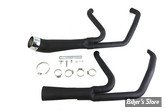 - ECHAPPEMENT - V-TWIN / Wyatt Gatling - SOFTAIL 86/06 - Cyclone 1-3/4" 2 into 1 Exhaust Header Set - 29-2115 - NOIR