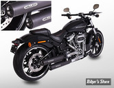 - SILENCIEUX - MILLER - SOFTAIL FLFBS 18/20 - DESTINY - EMBOUT : STANDARD : NOIR  / CORPS : NOIR - EURO 4 - HD-FBY-E4-X11.07