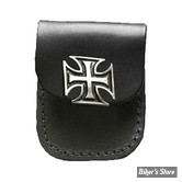 ETUI ZIPPO - CUIR - MALTESE CROSS