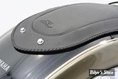 BAVETTE DE GARDE BOUE - MUSTANG - YAMAHA 1900 ROADLINER / STRATOLINER 06/14- CUIT NOIR - FAIT MAIN