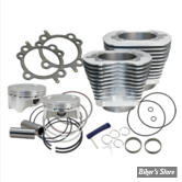 - KIT CYLINDRES BIG BORE -  98CI / 3.937" - TWIN CAM 99/06 - S&S - 98'' Big Bore Cylinder Kit - SILVER - 910-0482