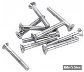 VIS TETE FRAISEE 1/2"-20 X 69.80MM / 2 3/4" - ALLEN - CHROME - LE PAQUET DE 10 PIECES