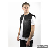 GILET SANS MANCHE - JOHN DOE - 1969 MC OUTLAW - NOIR - TAILLE S