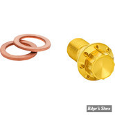 ECLATE L - PIECE N° 16 - VIS BANJO 10MM X 1 - OEM 41750-06B / 41750-06B  - ARLEN NESS - BOLT BANJO - TITANIUM - FINITION :  GOLD - 300-829