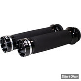 - POIGNEES - KHROME WERKS - TIRAGE ELECTRONIQUE - CUSTOM  HAND GRIPS - CONTOUR TRACER - NOIR - 500100