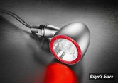 - FEU DE POSITION / FEU STOP / CLIGNO - KELLERMANN - BULLET DF 1000 - 3 FONCTIONS - Finition : FLAT CHROME - LA PIECE