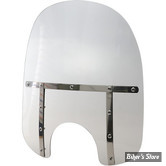PARE BRISE DÉTACHABLE - MEMPHIS SHADES - MEMPHIS FATS - DÉCOUPE DE PHARE DE 5"3/4 À 7" - HAUTEUR 19" / 48.5CM - SOLAR - MEM3319