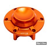 BOUCHON - TOURING 2024UP - OEM 61001120 - VITY'S DESIGN - DECAGON GAS CAP - ORANGE - DGCA001ORA