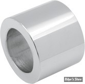 ENTRETOISE D'AXE DE ROUE - DIAMETRE INTERNE : 25 MM - LONGUEUR : 29,20 MM / 1,15" - OEM 40926-08 - AVANT - CHROME