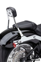 KIT SISSY BAR DETACHABLE - SOFTAIL FLFB / FLFBS / FXBR / FXBRS 18UP - COBRA - CHROME - HAUTEUR : 14" - PROFILE : ROND  - 602-2007