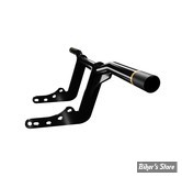 CRASH BAR - AVANT - SOFTAIL MILWAUKEE EIGHT - HeinzBikes PERFORMANCE Crashbar - EMBOUTS : NOIR / OR  - HB-PCB-M8-G