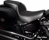 SELLE DUO - SOFTAIL FXLR / FLSB 18UP - DRAG SPECIALTIES - DOUBLE PERFORMANCES - PREDATOR - NOIR - COUTURES : NOIR - LISSE - Réfléchissant solaire - 4688E