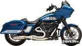 ECHAPPEMENT - BASSANI - TOURING 17UP MILWAUKEE-EIGHT® - 2-into-1 Mid-Length Exhaust System with Super Bike Muffler - INOX -  1F98SSE