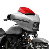 PARE BRISE -  ZODIAC - FLHX / FLHXSE 2023UP - PARE-BRISE POUR CARENAGES BATWING - HAUTEUR : 10" / 25,54CM - COULEUR : ROUGE