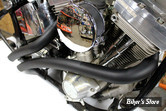 - ECHAPPEMENT  - V-TWIN / Wyatt Gatling - SOFTAIL 86/17 - Curved Radius 2" Drag Pipe Set Black - 30-0008 - NOIR