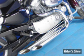 Drag Pipes - Radii - Side By Side - SPORTSTER 04/06 - CHROME - SLASH CUT