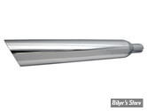 ECLATE WL - PIECE N° 16 - SILENCIEUX - OEM 65242-78B  - REPLICA - LONGUEUR : 27" 1/2 - CHROME