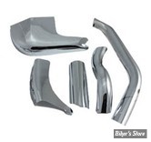 ECLATE WL - PIECE N° 12 - KIT PARES CHALEUR - TOURING FL 70/84 - OEM 65561-70 / 65565-70A / 65567-70 / 65707-77 / 65710-65 - CHROME