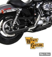  Silencieux - SPORTSTER 2014UP - V-TWIN - DIAMETRE : 2" - SLASH DOWN  - NOIR