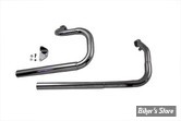 DRAG PIPES - RADII - SIDE BY SIDE - SPORTSTER 04/13 - CHROME - STRAIGHT CUT