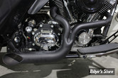 - ECHAPPEMENT - V-TWIN / Wyatt Gatling - FXD 2:1 Lake Side Pipe Exhaust - DYNA 2006/2017 - NOIR - 30-0679