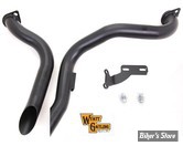 - ECHAPPEMENT SHOVELHEAD FL/FX  70/84 - Wyatt Gatling Down Drag Pipes - DIAMETRE : 1" 3/4 - NOIR