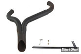 - ECHAPPEMENT - V-TWIN / Wyatt Gatling - "Y" Exhaust Pipe Header - SOFTAIL 07/17 - 30-0779 - NOIR