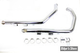 - ECHAPPEMENT - SPORTSTER 04/13 - DRAG PIPES 1 3/4" - SLASH CUT - MCM ILLUSION DRAG PIPE SET- 30-1145 - CHROME