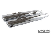 SILENCIEUX - V-TWIN / WYATT GATLING - TOURING 2017UP - M8 Slash Muffler Set - FINITION : CHROME / EMBOUT : CHROME - 30-1652