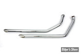 - ECHAPPEMENT - DRAG PIPES 1"3/4 / 38" - SHOVELHEAD 71/84 - MCM Exhaust Drag Pipe Set Slash Cut - LONGUEUR : 38" - 30-3017 - CHROME