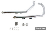- ECHAPPEMENT 2EN2 - Wyatt Gatling - SPORTSTER 14/22 - DRAG PIPE SLASH CUT - Wyatt Gatling Exhaust Drag Pipe Set Slash Cut - 30-3033 - CHROME