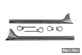 SILENCIEUX - FISHTAIL - DIAMETRE EXTERNE : 47.60MM / LONGUEUR : 30" - Straight Fishtail Kit - CHROME - LA PAIRE