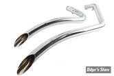 - ECHAPPEMENT  - V-TWIN / Wyatt Gatling - SOFTAIL 86/06 - Wyatt Gatling Smooth Radius Pipe Set - 30-7942 - CHROME