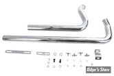 - ECHAPPEMENT  - V-TWIN / Wyatt Gatling  - SOFTAIL 86/06 - SHOTGUN - Exhaust Drag Pipe Set Chrome Shotgun Style - 30-8113 - CHROME 
