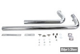 - ECHAPPEMENT  - V-TWIN / Wyatt Gatling  - SOFTAIL 07/17 - SHOTGUN - Exhaust Drag Pipe Set Chrome Shotgun Style - 30-8115 - CHROME 