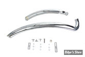 - ECHAPPEMENT - V-TWIN / Wyatt Gatling - SOFTAIL 86/06 - Wyatt Gatling Street Sweeper Exhaust Pipe Set - 30-8127 - CHROME