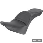 SELLE DUO - SOFTAIL FLDE / FLSL / FLHC / FLHCS 18UP - SADDLEMEN - EXPLORER SEAT - NOIR - SANS DOSSIER