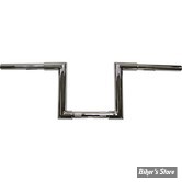 GUIDON Z-BAR STYLE - GUIDON L.A CHOPPERS - OLD SCHOOL - NARROW Z - 8" - CHROME