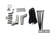 ECLATE K - PIECE N° 08 - KIT DE DEPLACEMENT DE CLIGNOTANTS AVANT - POUR TUBES DE FOURCHE DE 39MM - OEM 68517-94 / 68517-94A - Chrome