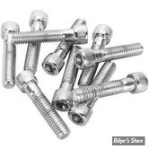 VIS TETE ALLEN / BTR - 7/16-14 X 31.75MM / 1 1/4" - COLONY - CHROME - LE PAQUET DE 10 PIECES