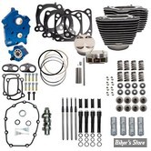 ECLATE G - PIECE N° 08B - KIT DE CONVERSION 107" EN 124" / 2025 CC - MILWAUKEE EIGHT 17UP - S&S - POWER PACKAGE - HUILE / CHAINE - NOIR / POLI  - NOIR - 310-1056