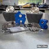 ECLATE G - PIECE N° 08D - KIT DE CONVERSION 114" EN 128" - MILWAUKEE EIGHT 17UP - S&S - POWER PACKAGE - EAU / CHAINE - NOIR / ALU - CHROME - 310-1101B