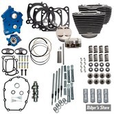 ECLATE G - PIECE N° 08D - KIT DE CONVERSION 114" EN 128" - MILWAUKEE EIGHT 17UP - S&S - POWER PACKAGE - HUILE / CHAINE - NOIR / ALU - CHROME - 310-1103B