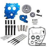 - KIT DE DISTRIBUTION PAR PIGNONS - TWINCAM 99/06 - S&S - Gear Drive Cam Chest Kit Without Cam - TUBES : NOIR - 310-1266