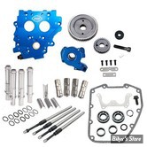 - KIT DE DISTRIBUTION PAR PIGNONS - TWINCAM 99/06 - S&S - Gear Drive Cam Chest Kit Without Cam - TUBES : CHROME - 310-1267