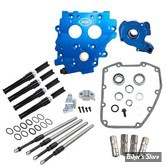 - KIT DE DISTRIBUTION PAR CHAINE - TWINCAM 99/06 - S&S - Chain Drive Cam Chest Kit Without Cam - TUBES : NOIR -  310-1270