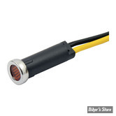 VOYANT 5/16" UNIVERSEL - A ENCASTRER - ECLAIRAGE LED - COULEUR : ORANGE