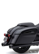 SILENCIEUX  COBRA - DUAL CUT SLIP-ON MUFFLERS - INDIAN CHIEFTAIN / ROADMASTER / CHALLENGER 14UP - NOIR - 5208B